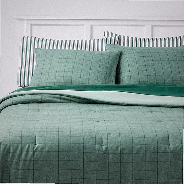 5pc Twin Comforter and Sheet Set Emerald Green - Room Essentials