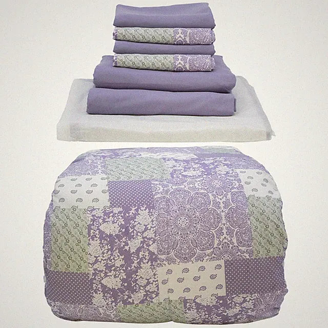 Purple comforter bedding
